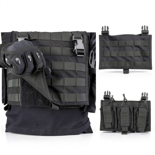 Tactical Vest Coyote Brown One Size Sports Outdoors-3