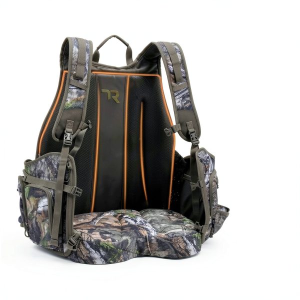TR Turkey Hunting Vest Tactical Vest 3in Seat-3