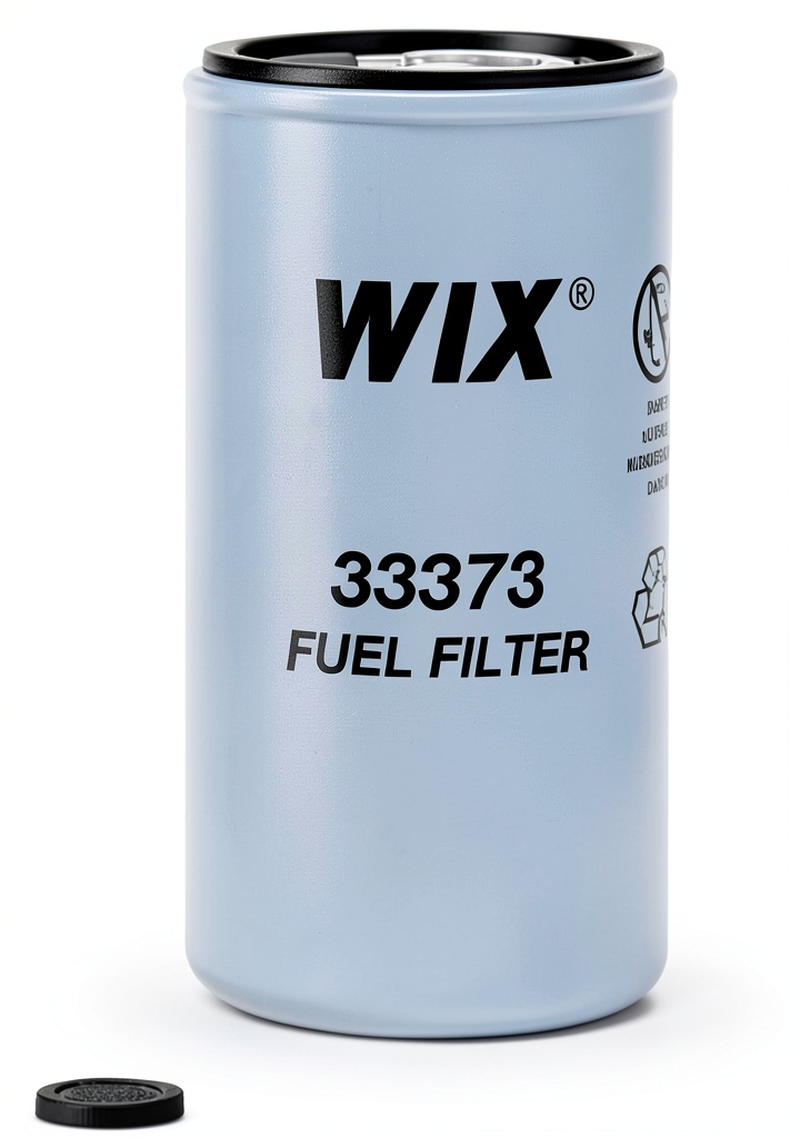 Wix fuel filter installed in a light truck engine bay