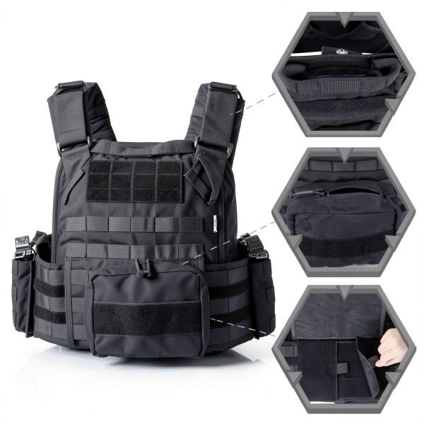 Tactical Vest Coyote Brown One Size Sports Outdoors-2