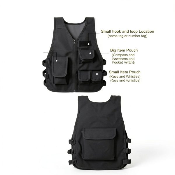 Tactical Vest SATINIOR Nylon Tactical Design-1