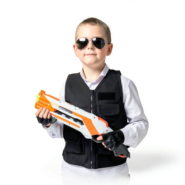 Tactical Vest SATINIOR Nylon Tactical Design-5