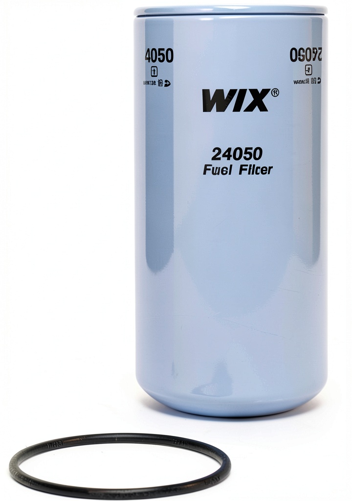 Installing Wix fuel filter on a truck engine