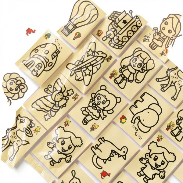Zddaoole 32 PCS Art Sand Kit for Kids-6