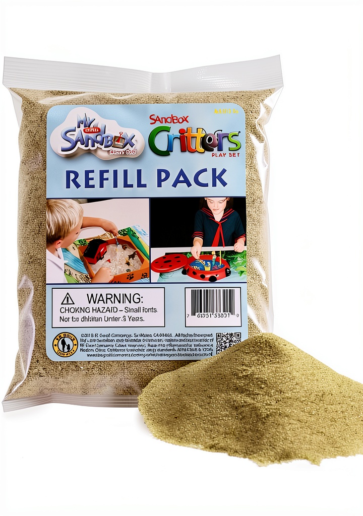 Ultra fine natural color sand