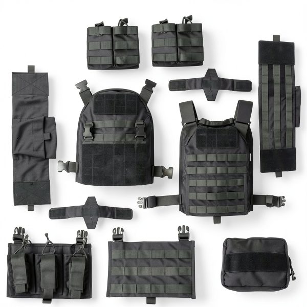 Tactical Vest Coyote Brown One Size Sports Outdoors-6