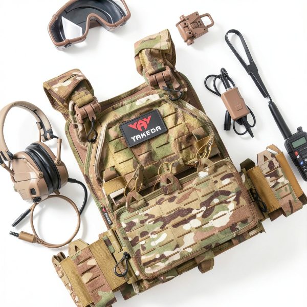 YAKEDA Tactical Vest Nylon Material One Size-5