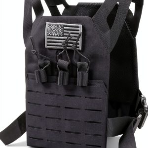 Redemption Tactical Kids Vest Black Durable-0