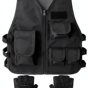 Tactical Vest SATINIOR Nylon Tactical Design-0