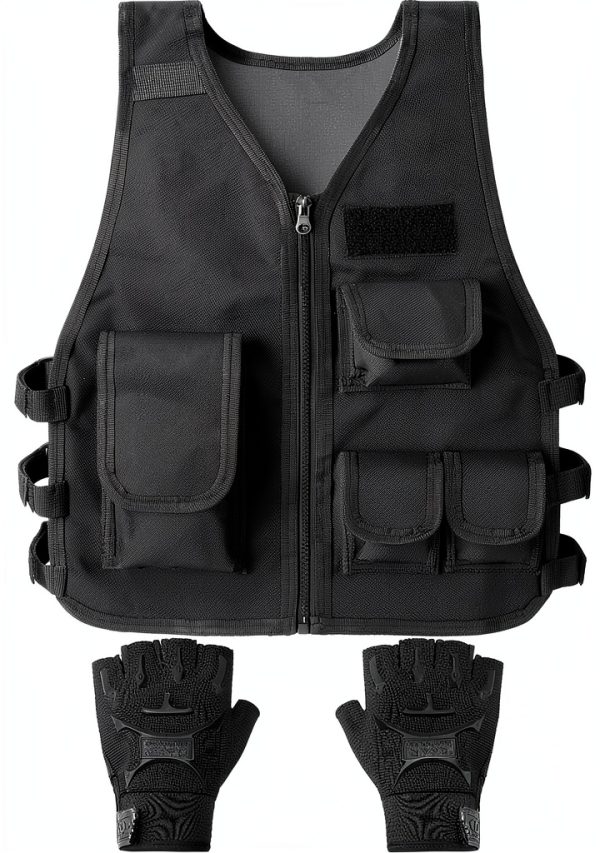Tactical Vest SATINIOR Nylon Tactical Design-0