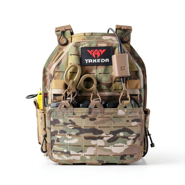 YAKEDA Tactical Vest Nylon Material One Size-4