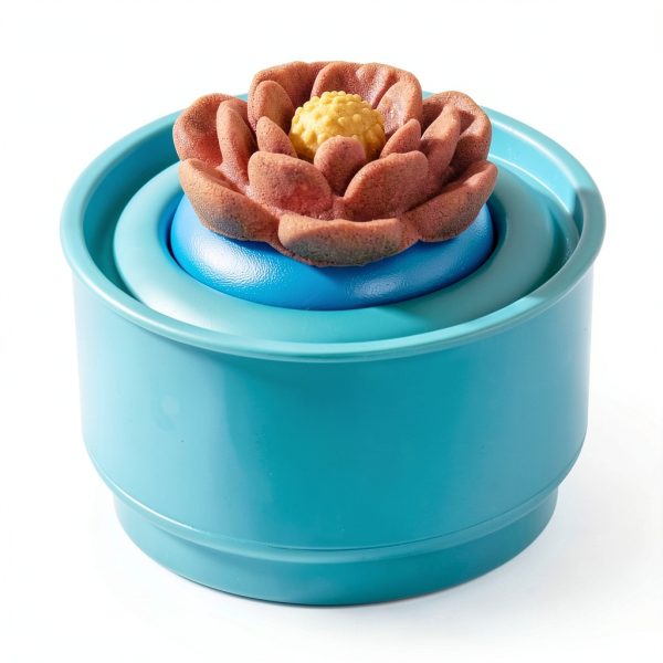 Kinetic Sand SquishBlossom Playset Kids Creative-2
