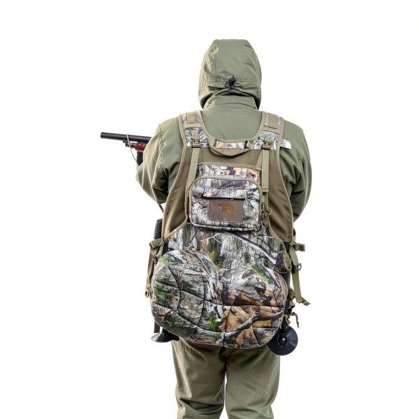 TR Turkey Hunting Vest Tactical Vest 3in Seat-6