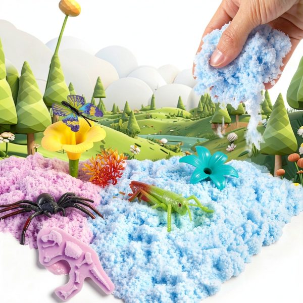Flower Garden Sensory Bin FIIOEOY Plastic Kids Set-1