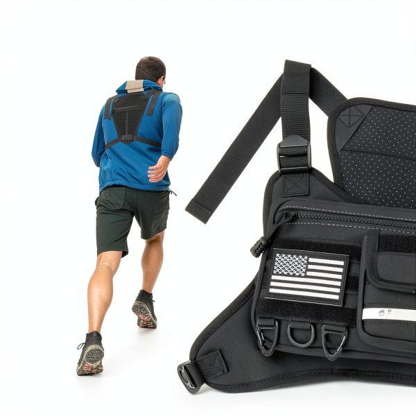 Adjustable Running Chest Pack TrailFit Unisex Vest-1