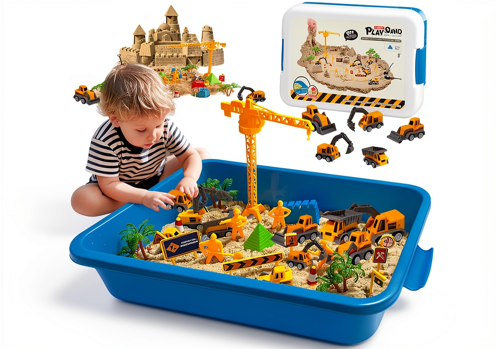 BlingCnsy Kids Sand Art Kit contents