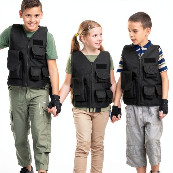 Tactical Vest SATINIOR Nylon Tactical Design-6
