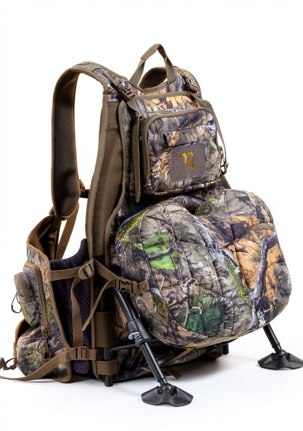 TR Turkey Hunting Vest Tactical Vest 3in Seat-0