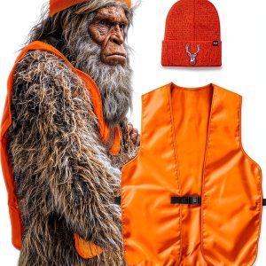 Orange Hunting Vest Klarny Outdoors Blaze Design-0