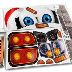 Toy Restore Waterproof Truck Decal Kids Sticker-0