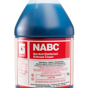 Spartan NABC Non-Acid Bathroom Cleaner 1 Gallon Bottle Case of 4-0