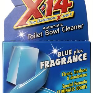 X-14 Blue Plus Fragrance Automatic Toilet Bowl Cleaner, 1.6 OZ [12-PACK]-0